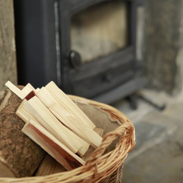 The holiday cottage features 2 log burners