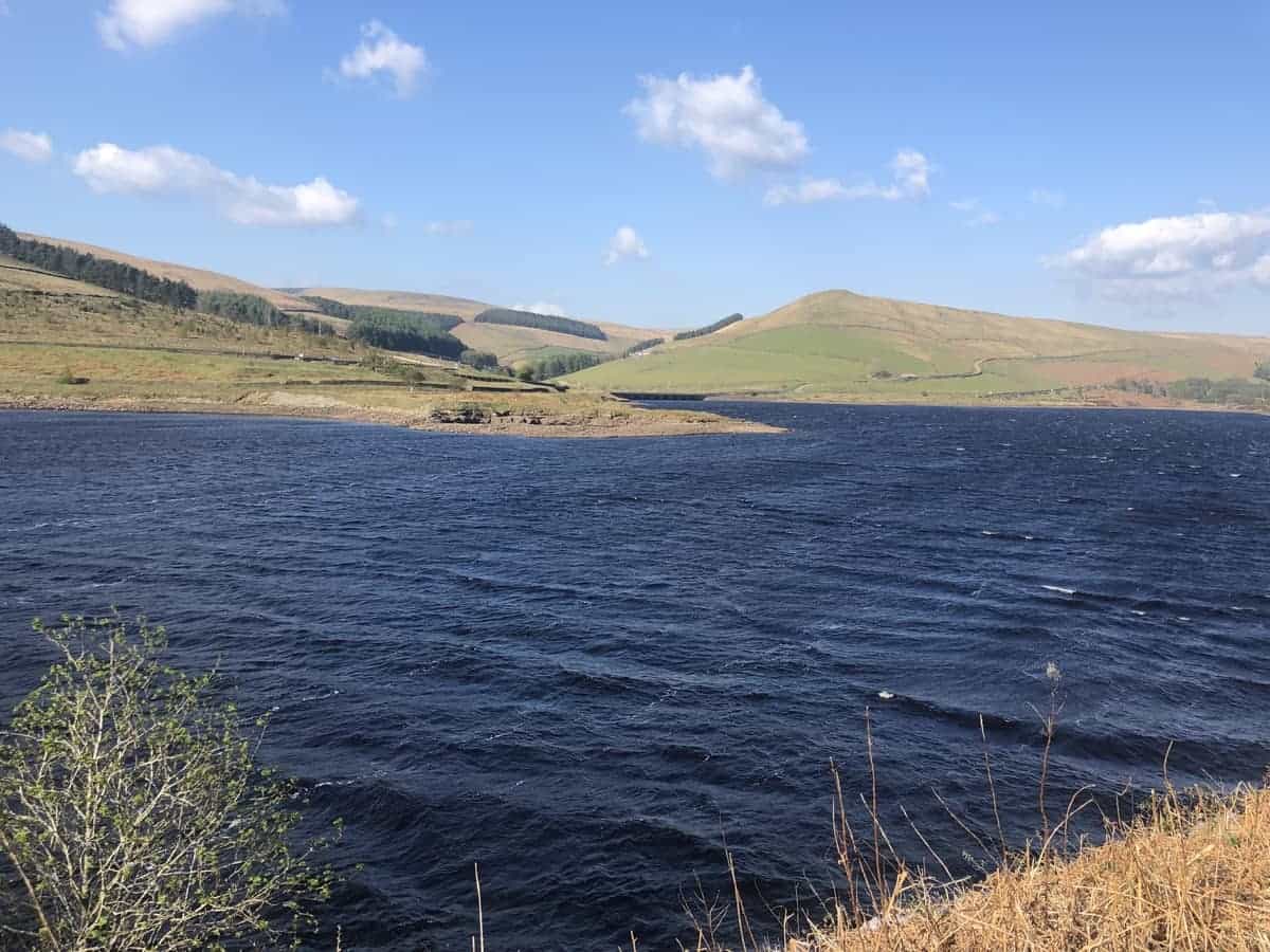 Beautiful view of Woodhead Reservoir